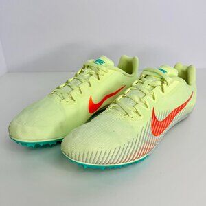 NWOT Size 9.5 - Nike Zoom Rival M9 Barely Volt Hyper‎ Orange Track Shoes